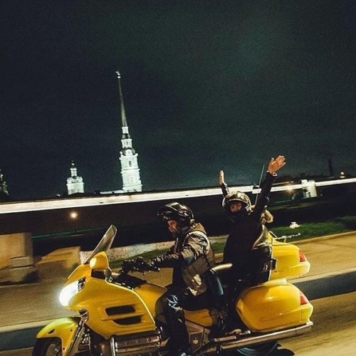 Мотопрогулка по центру Петербурга!