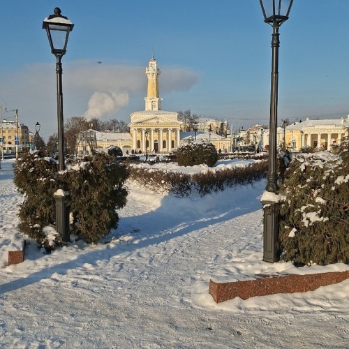 Кострома: каменная и деревянная