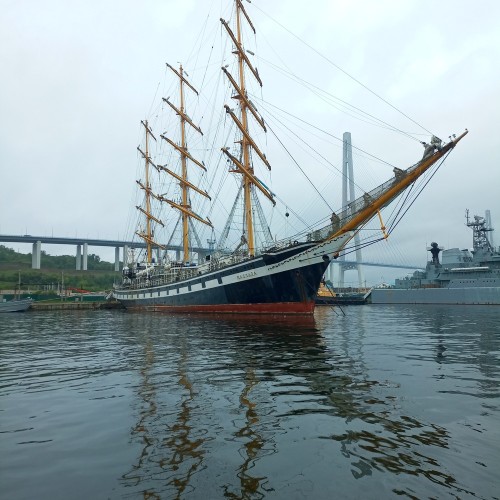 Вокруг острова Русский — на скоростном катере