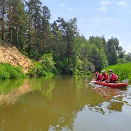 Выходные-перезагрузка на реке Шерне: сплав на байдарках (всё включено)