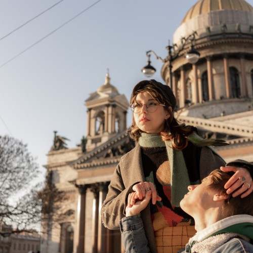 Фотопрогулка для влюблённых по центру Петербурга