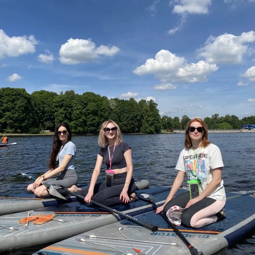 Сап-прогулка по Каменному острову