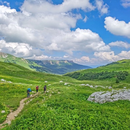 Поход по легендарному маршруту и подъём на Фишт