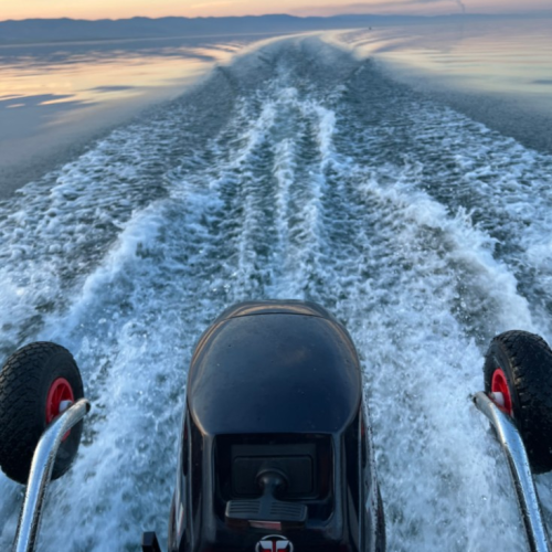 Результативная рыбалка на Гусином озере в своей компании