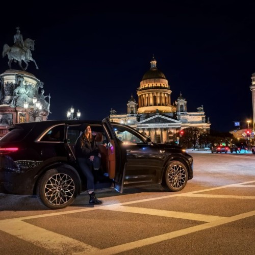 Атмосферная прогулка по ночному Петербургу