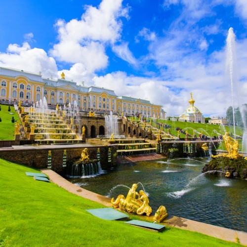 Автобусная экскурсия в Петергоф