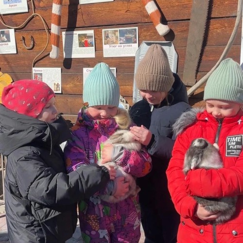 Агроэкскурсия на ферму и мастер-класс с перьями павлина