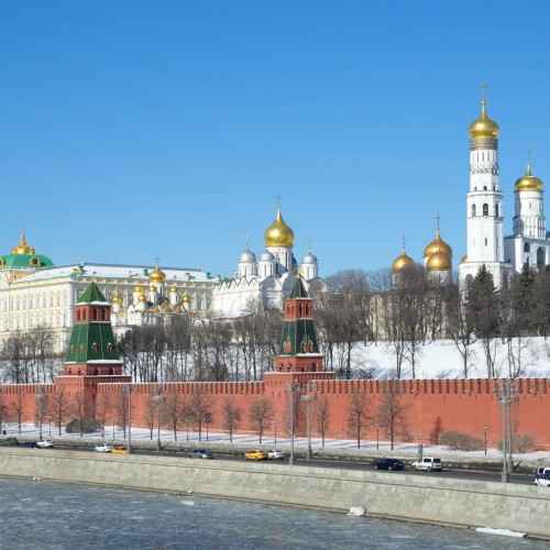 Московский Кремль с гидом-историком