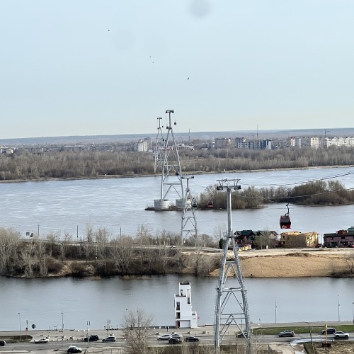 О Нижнем Новгороде — в небе над Волгой