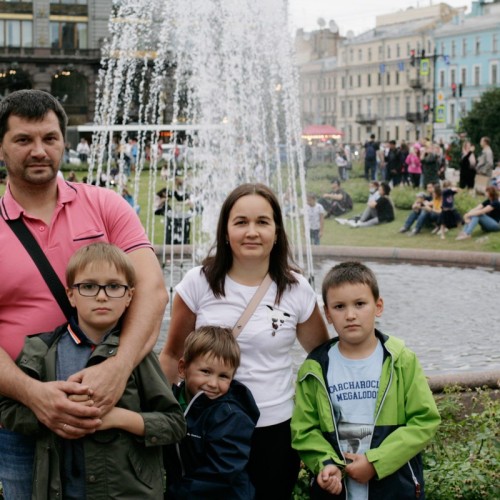 Семейная фотопрогулка по Петербургу