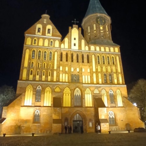 Ночной Калининград