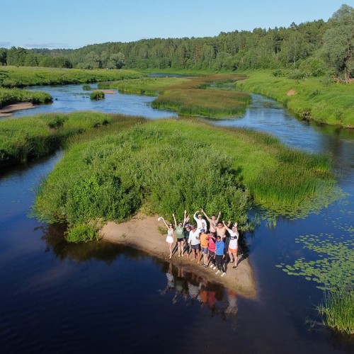 Экспресс-перезагрузка на реке Угре: сплав на байдарках