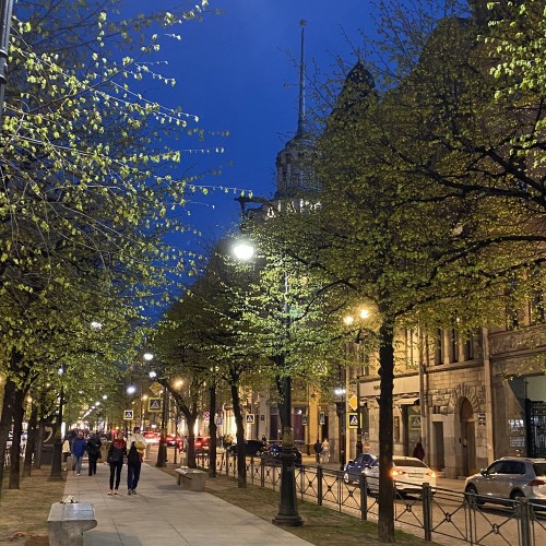 Ночной Санкт-Петербург — автобусная экскурсия