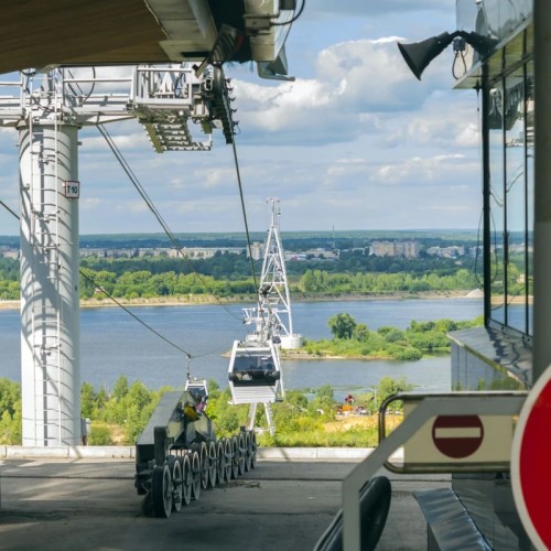 По канатной дороге в Нижнем Новгороде — с аудиогидом (билет не включён)