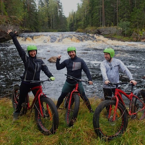 На фэтбайках к рекам и водопадам Карелии