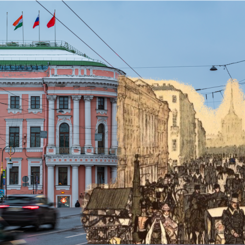 В объятиях Петербурга: тайны Галантного века