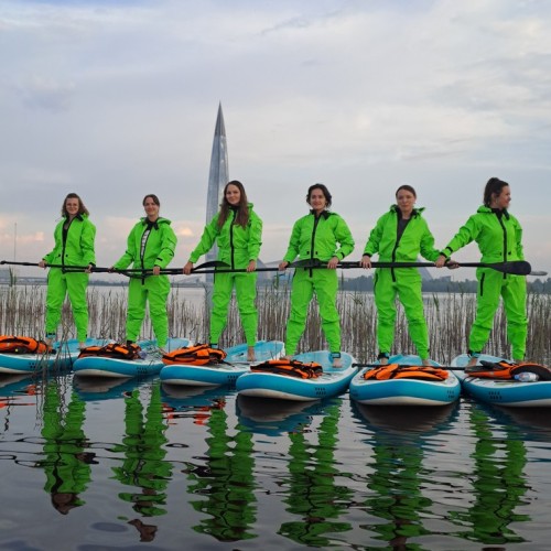 Сап-прогулка по озеру Лахтинский Разлив