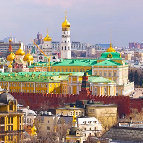 Кремль — сердце России (на иностранном языке)