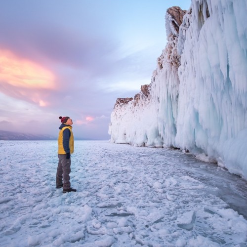 Персонально на джипах с тревел-фотографом без экскурсий: Ольхон и Огой в объятиях льда