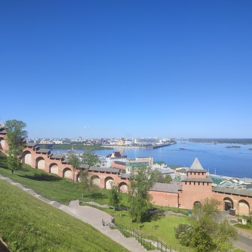Величественный Нижегородский кремль