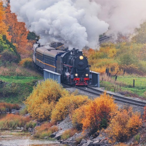 Карелия из Санкт-Петербурга: водопады, Рускеала и тот самый ретропоезд