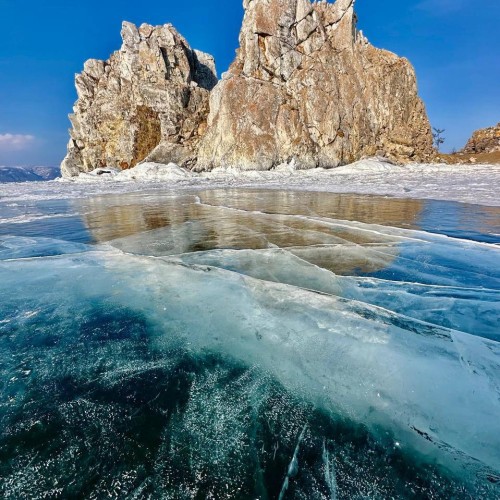 По Ольхону на внедорожниках: индивидуальное путешествие в зимнюю сказку Байкала