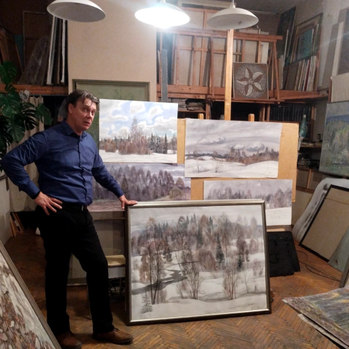 Видовая мастерская + мастер-класс от знаменитого акварелиста