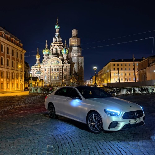 Атмосферная прогулка по ночному Петербургу