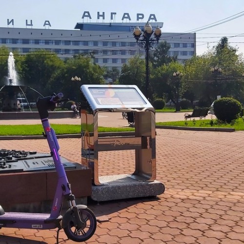 На самокатах — по улицам Иркутска