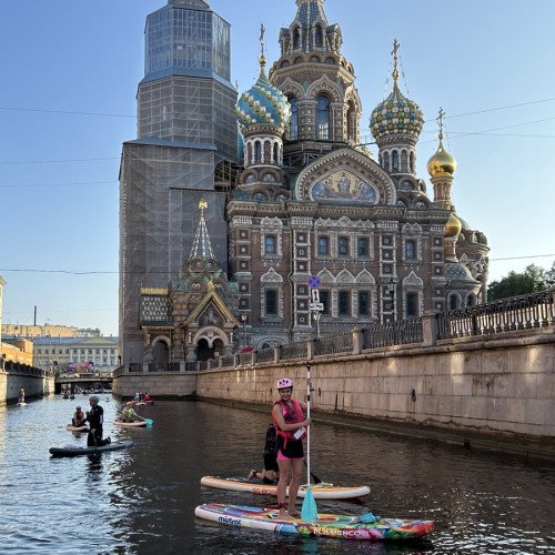 Сап‐променад по рекам и каналам Петербурга