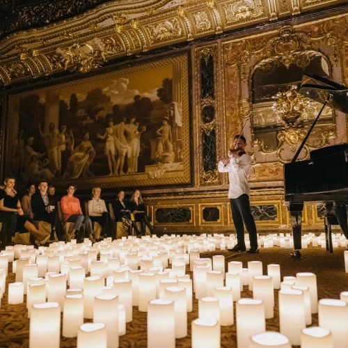 Музыкальный салон в особняке Половцова