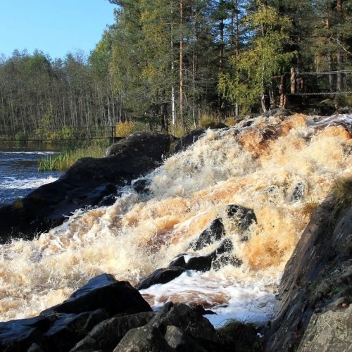 Мрамор Рускеалы и водопады Ахинкоски из Петербурга