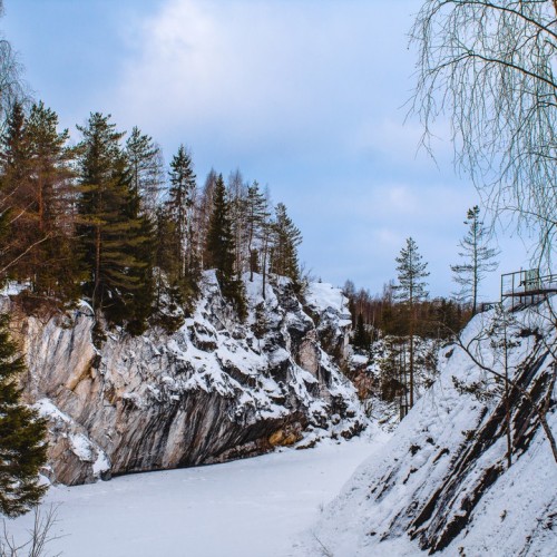 Чудеса снежной Карелии: Кижи, «Рускеала», вотчина Талви Укко и Марциальные Воды