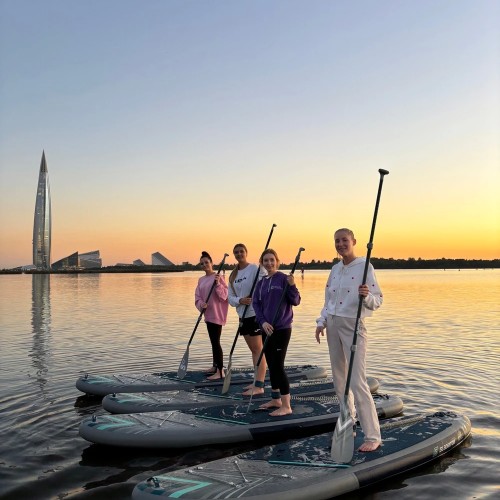 Сап-прогулка «Закат у Лахты»