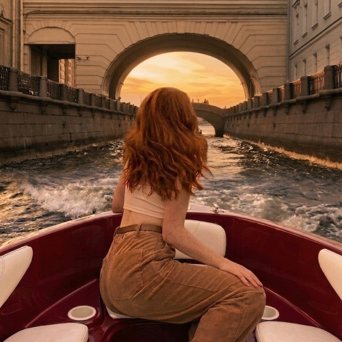 Камерная прогулка на катере по уютным каналам Санкт-Петербурга
