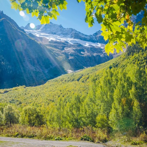 Лёгкий треккинг в горах Домбая с комфортом