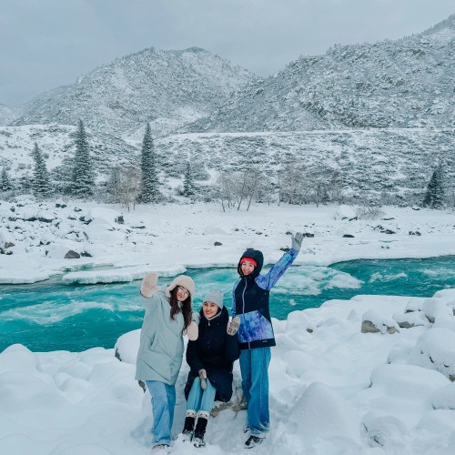 Дышать зимним Алтаем