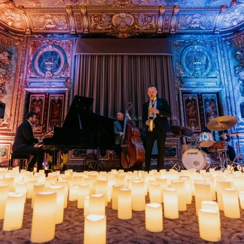 Музыкальный салон в особняке Половцова