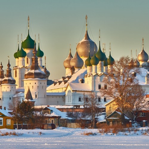 По городам Золотого кольца России. Ростов Великий, Ярославль и Сергиев Посад