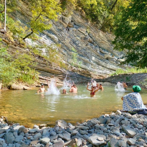 Поход с палатками и автосопровождением через горы в Геленджик