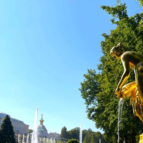 Два знаменитых парка Петергофа за 1 день