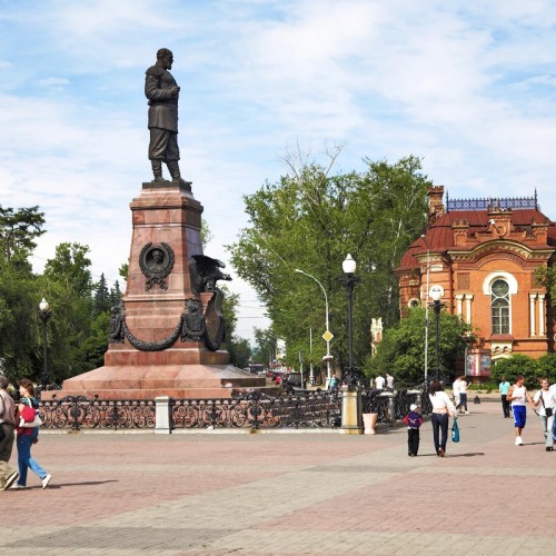 Иркутск старинный и сегодняшний