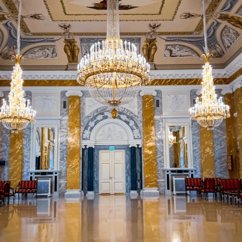 Константиновский дворец в Стрельне (из Петербурга)