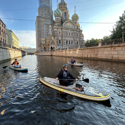 Сап‐променад по рекам и каналам Петербурга