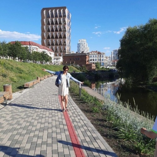 Прогулка по набережной Исети