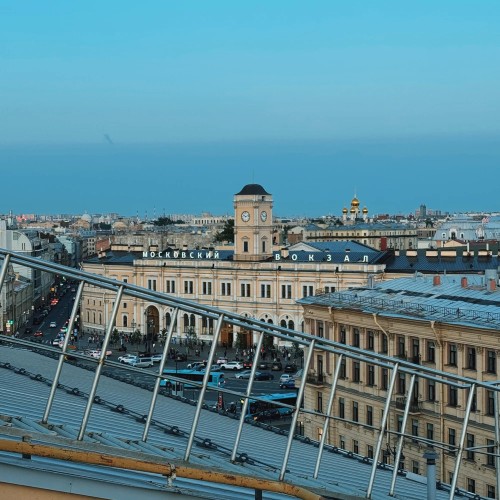 На крышу Петербурга