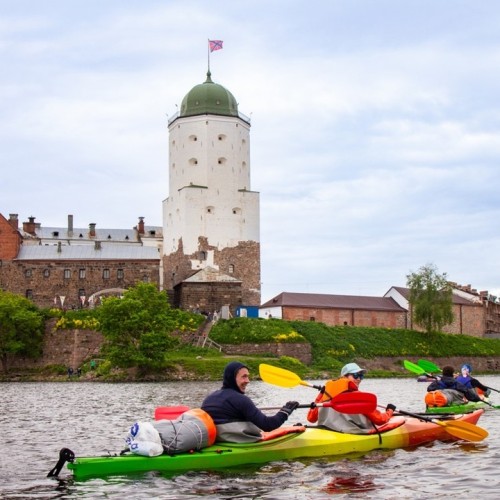 Сплав-перезагрузка на каяках в парке «Монрепо»