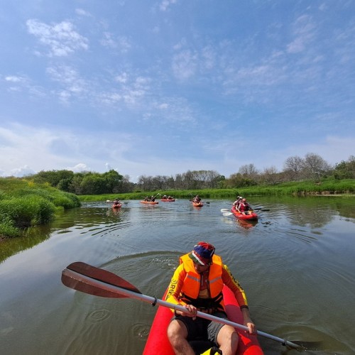 Выходные-перезагрузка на реке Шерне: сплав на байдарках (всё включено)