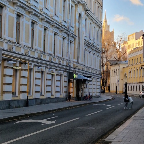 Парадная Пречистенка