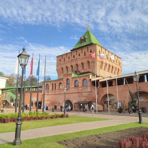 Величественный Нижегородский кремль